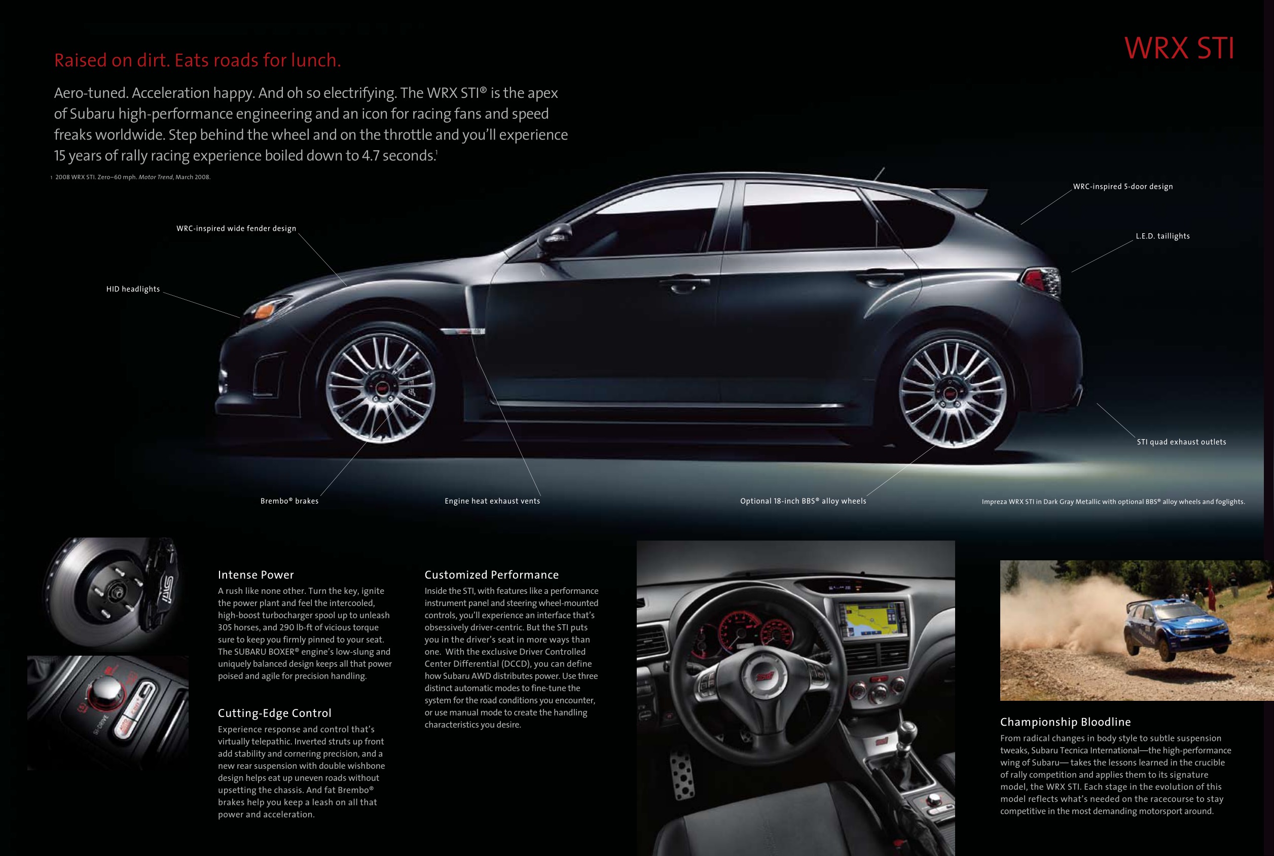2009 Subaru Brochure Page 14